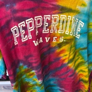 pepperdine tie dye shirt